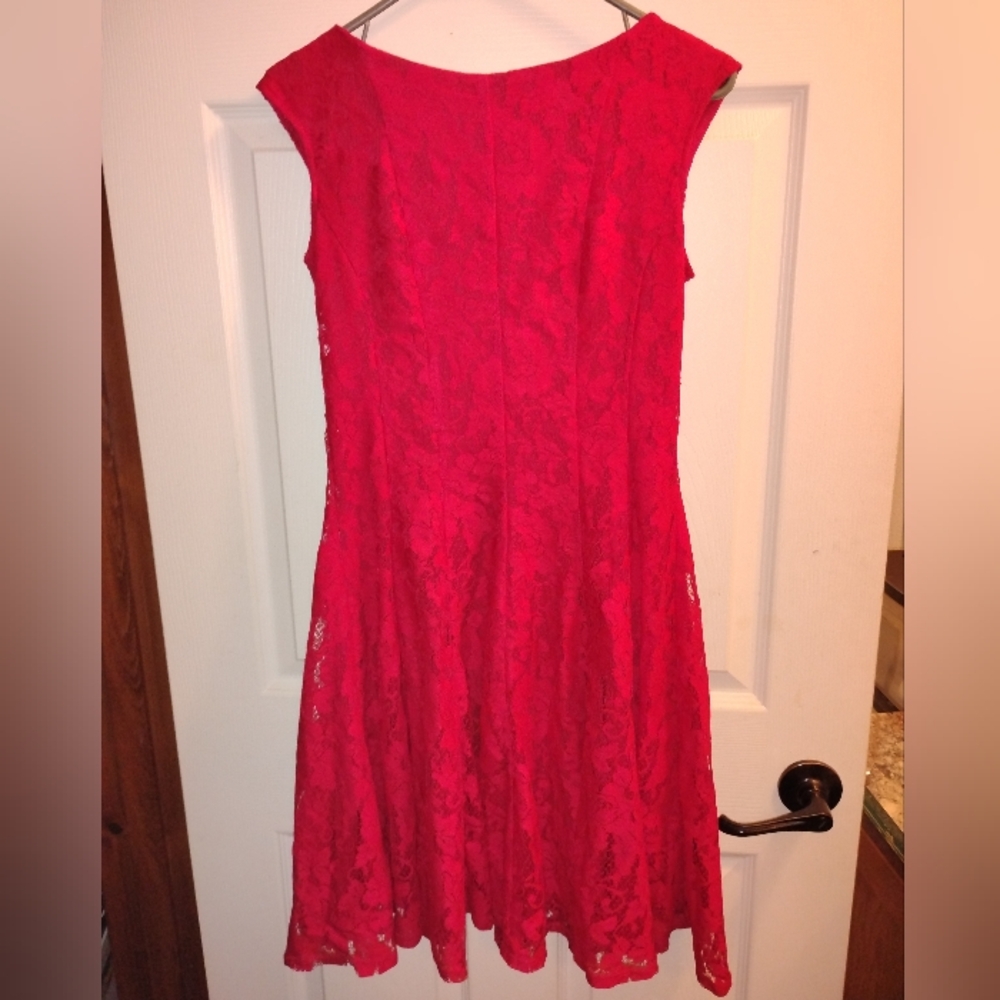 Red Lace Dress